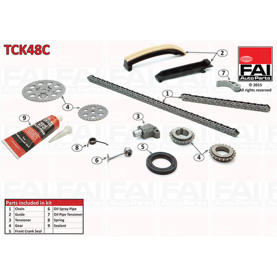 TCK48C - Timing Chain Kit 