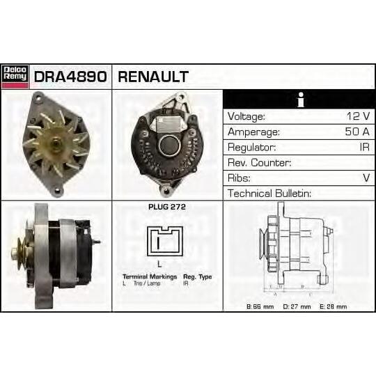 DRA4890 - Laturi 