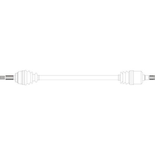 MT3090 - Drive Shaft 