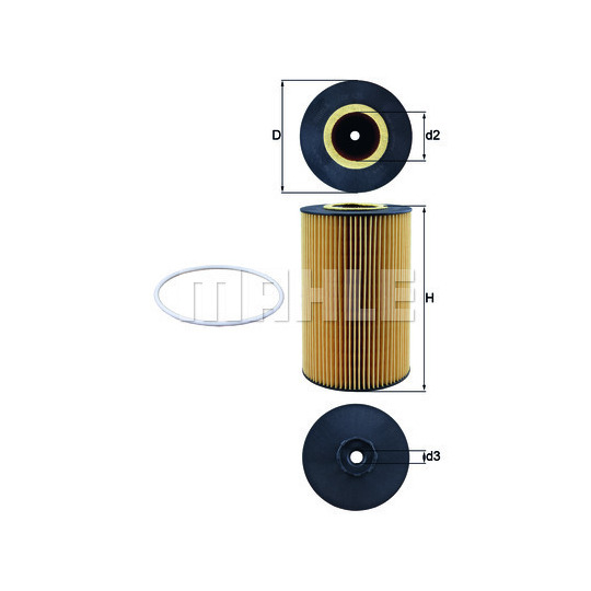 OX 425D - Oil filter 