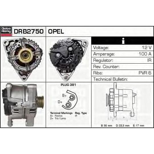 DRB2750 - Generator 