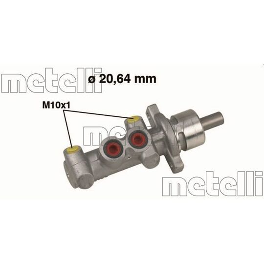05-0396 - Brake Master Cylinder 