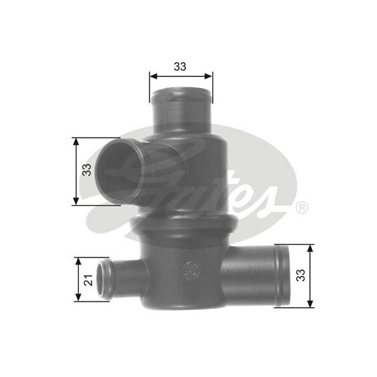 TH14687 - Thermostat, coolant 