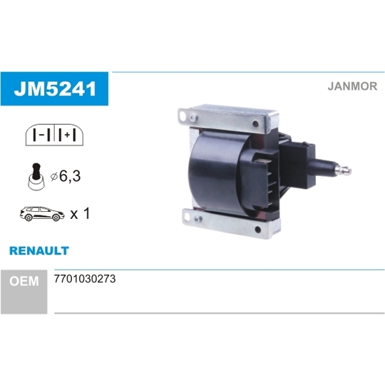 JM5241 - Ignition coil 