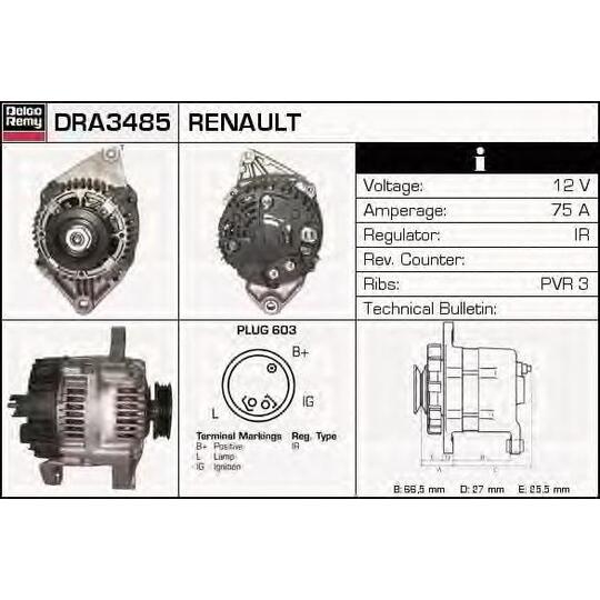 DRA3485 - Generator 