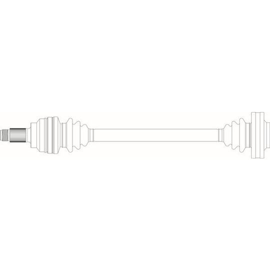 BW3068 - Drive Shaft 