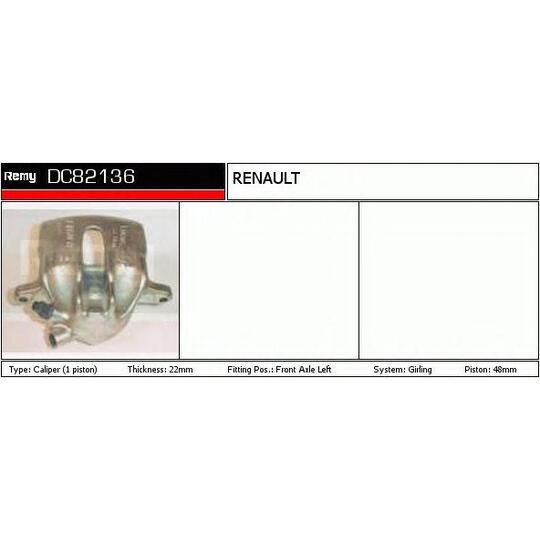 DC82136 - Brake Caliper 