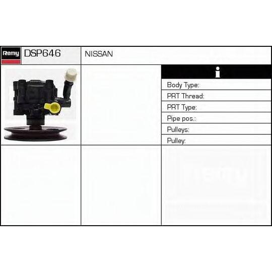 DSP646 - Hydraulic Pump, steering system 