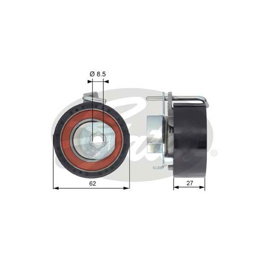 T43171 - Tensioner Pulley, timing belt 