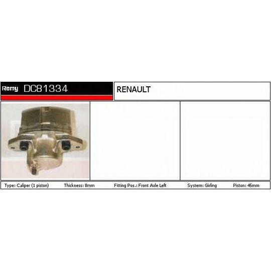 DC81334 - Brake Caliper 