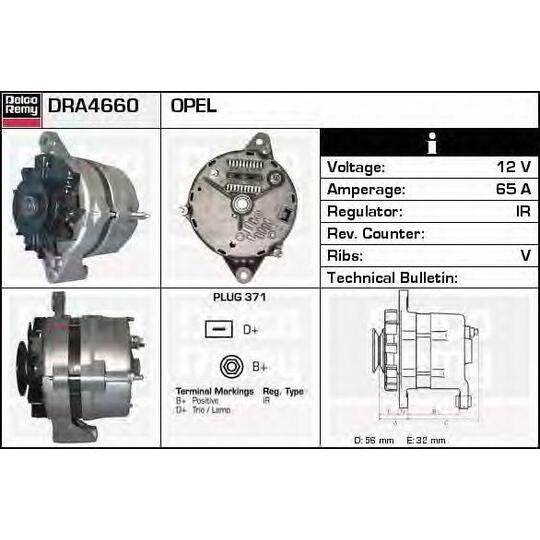 DRA4660 - Generaator 
