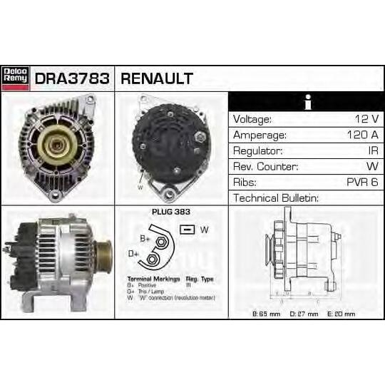 DRA3783 - Generaator 