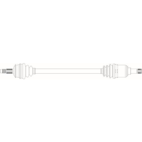 FI3129 - Drive Shaft 