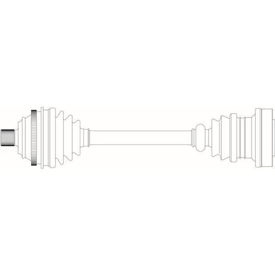 WW3313 - Drive Shaft 