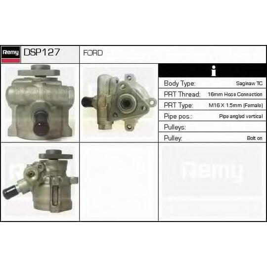 DSP127 - Hydrauliikkapumppu, ohjaus 