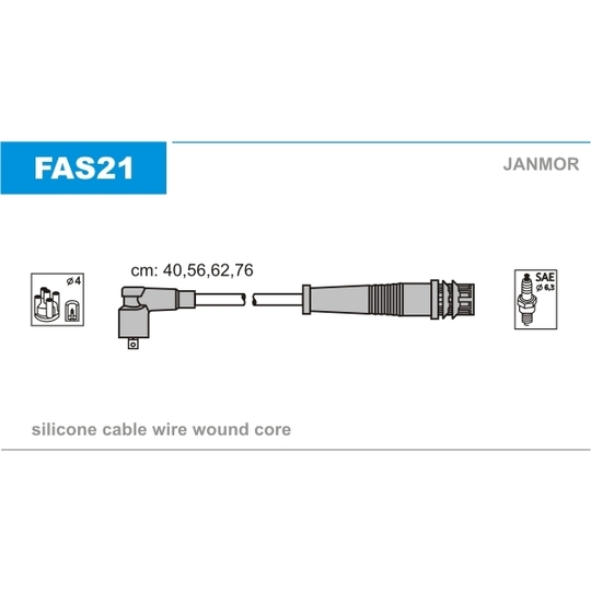 FAS21 - Ignition Cable Kit 
