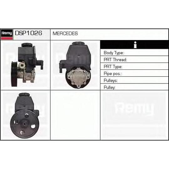 DSP1026 - Hydraulic Pump, steering system 