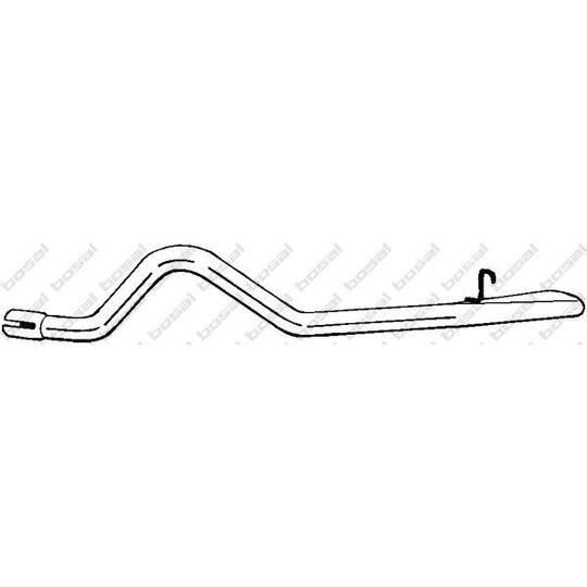 484-755 - Exhaust pipe 