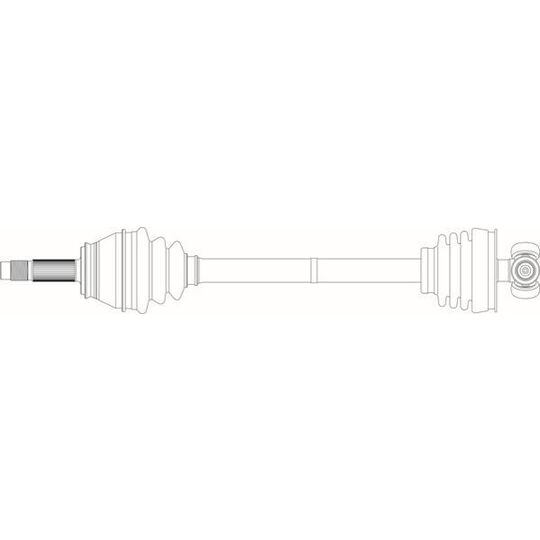 FI3357 - Drive Shaft 