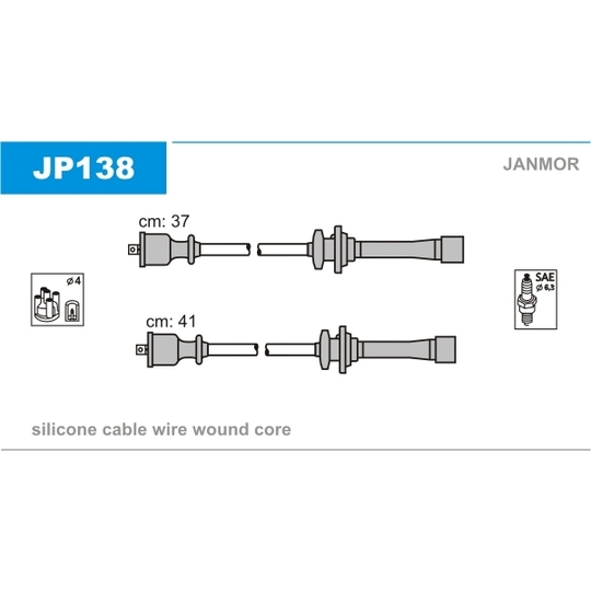JP138 - Ignition Cable Kit 