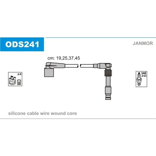ODS241 - Ignition Cable Kit 