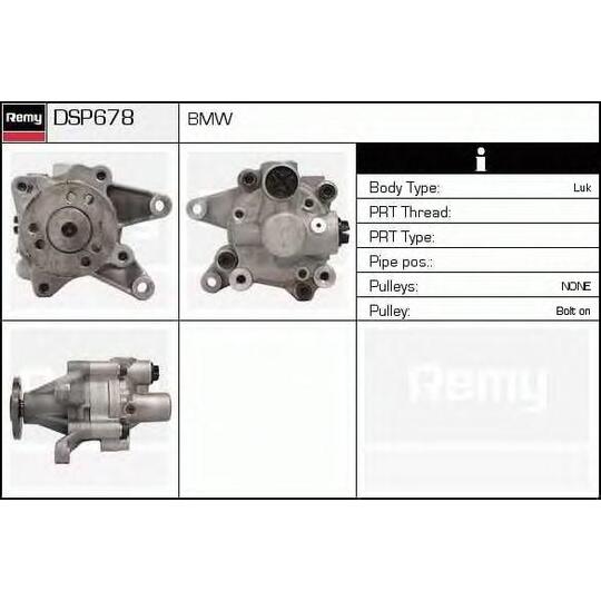 DSP678 - Hydraulic Pump, steering system 