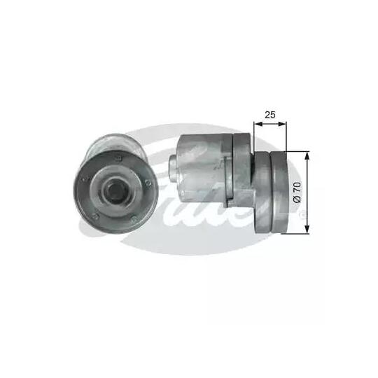 T38467 - Tensioner Pulley, v-ribbed belt 