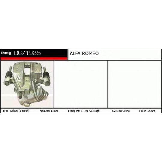 DC71935 - Brake Caliper 