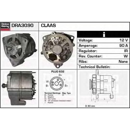 DRA3090 - Generaator 