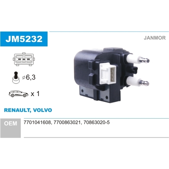 JM5232 - Ignition coil 