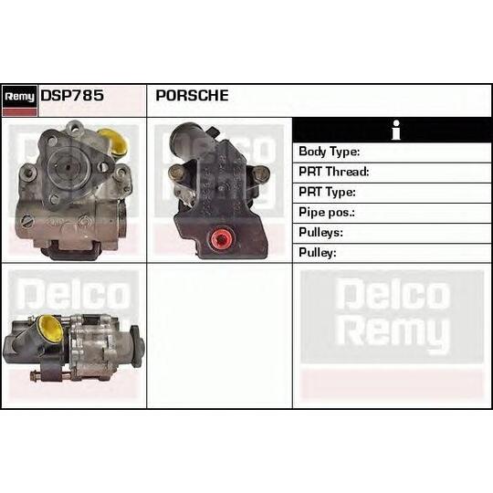 DSP785 - Hydraulic Pump, steering system 