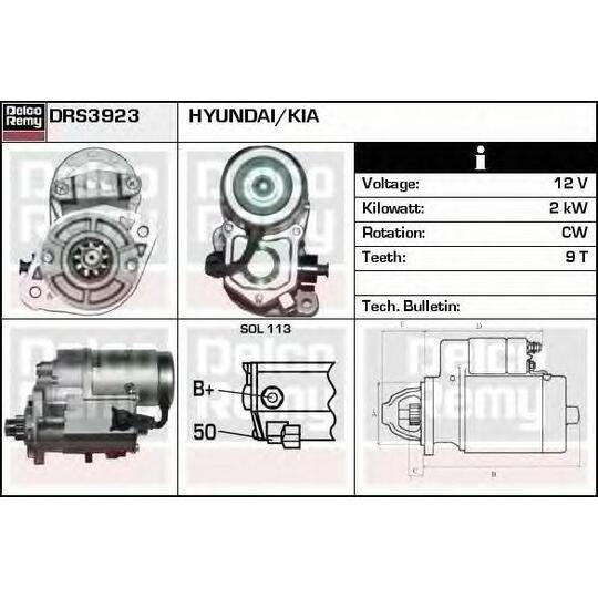 DRS3923N - Starter 