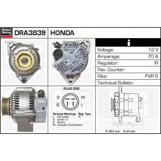 DRA3839 - Laturi 