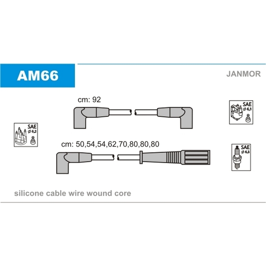 AM66 - Ignition Cable Kit 