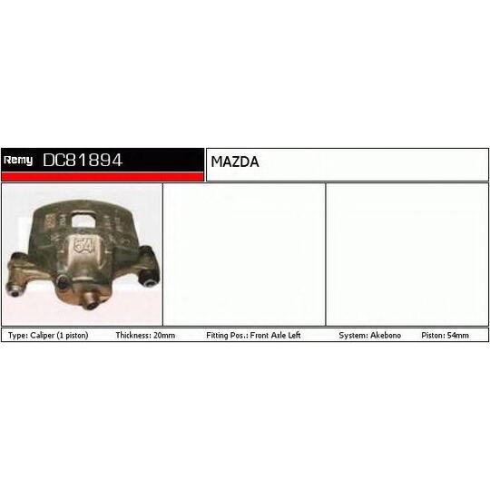 DC81894 - Brake Caliper 