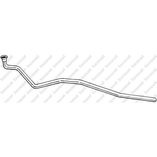 927-749 - Exhaust pipe 