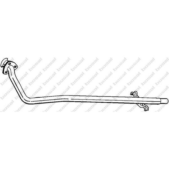 888-131 - Exhaust pipe 