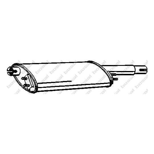 190-637 - Front Silencer 