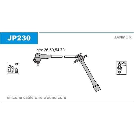 JP230 - Süütesüsteemikomplekt 