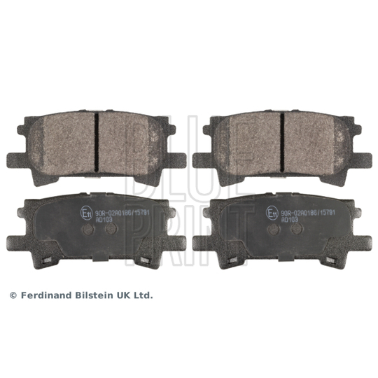ADT342154 - Brake Pad Set, disc brake 