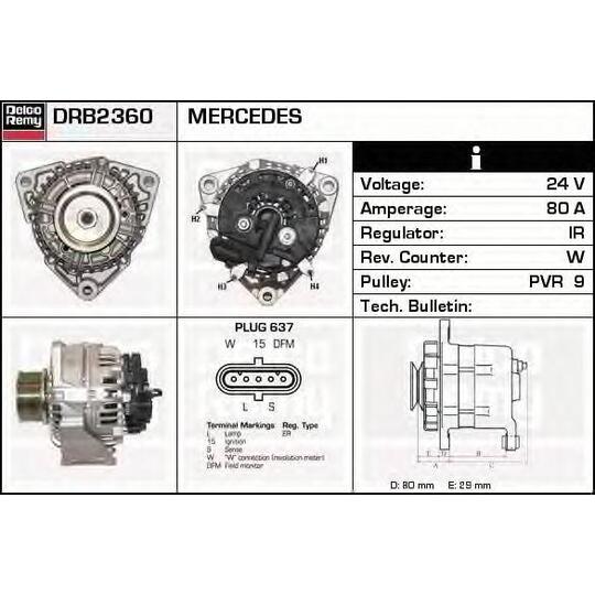 DRB2360X - Generator 