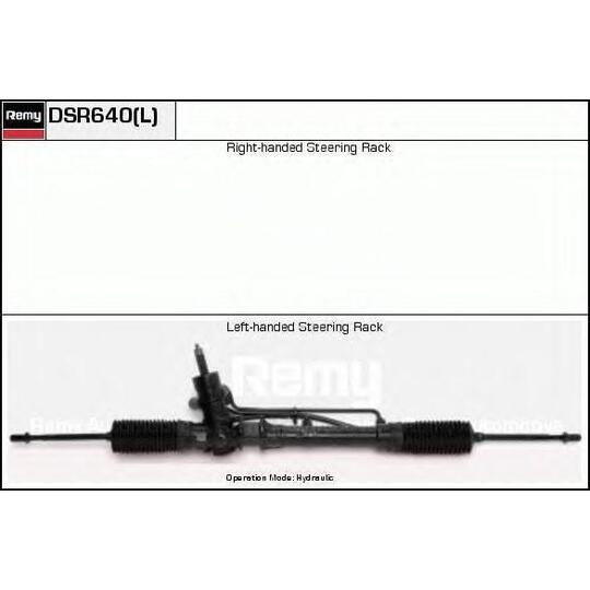 DSR640L - Steering Gear 