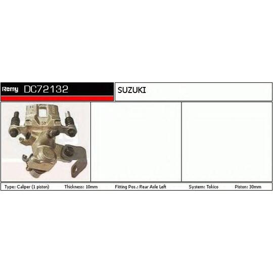 DC72132 - Brake Caliper 