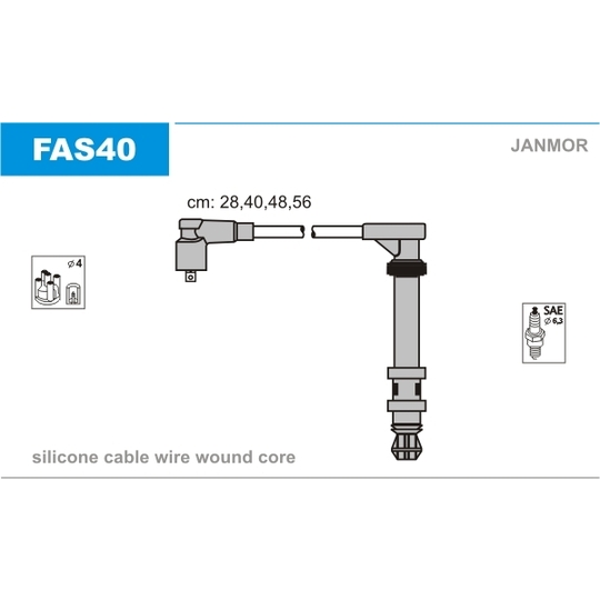FAS40 - Ignition Cable Kit 