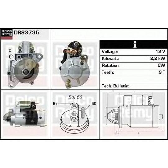 DRS3735 - Starter 