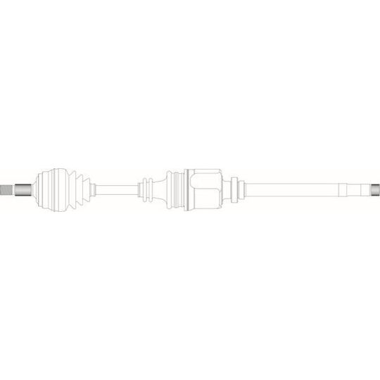 CI3066 - Drive Shaft 