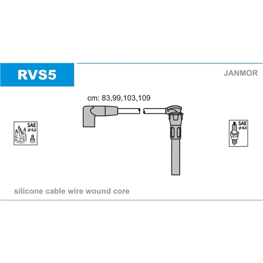 RVS5 - Ignition Cable Kit 