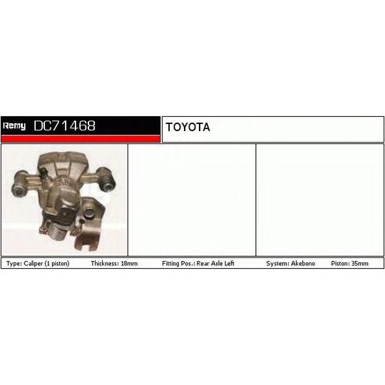 DC71468 - Brake Caliper 