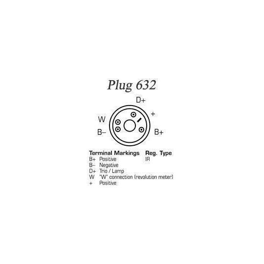 DRB1640 - Alternator 