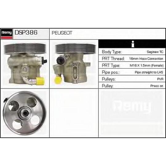 DSP386 - Hydrauliikkapumppu, ohjaus 